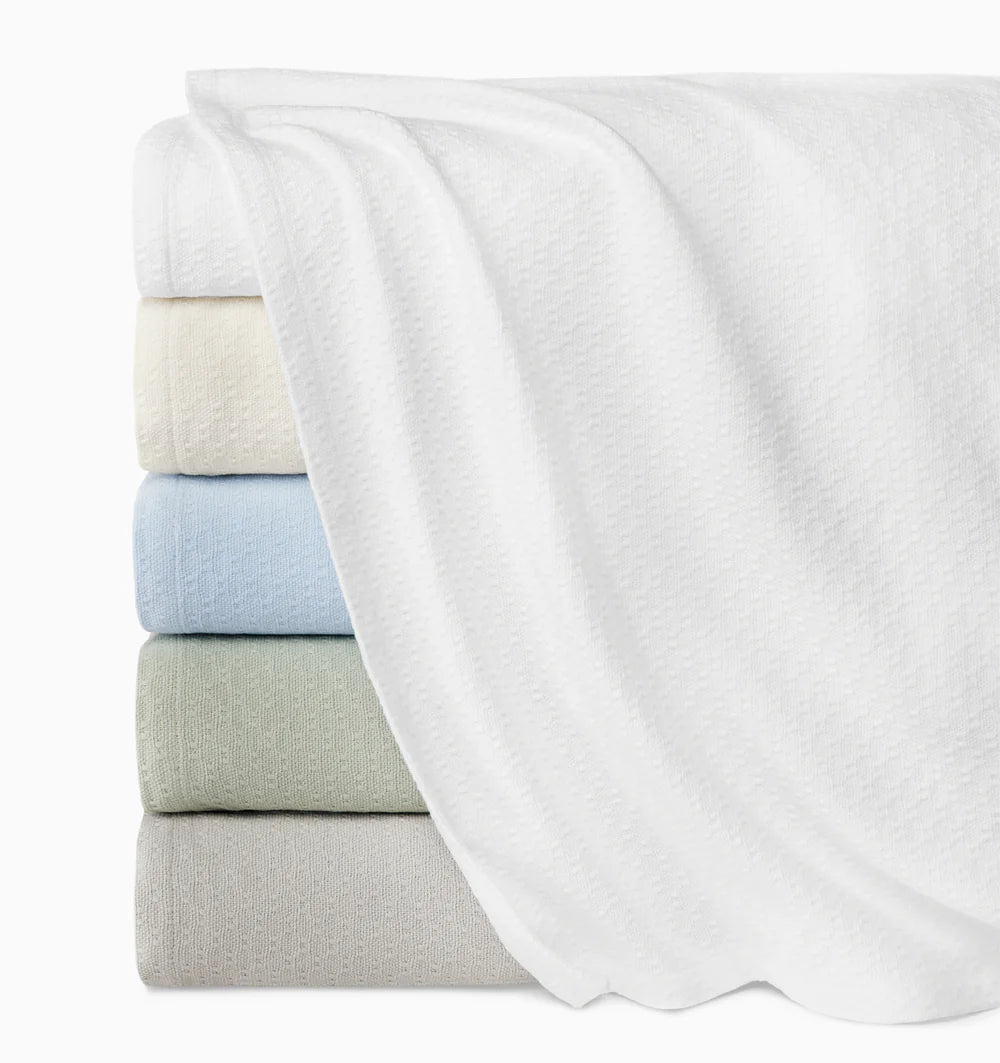 Chunky knit wool - blend throw blankets​Corino Cotton Blanket