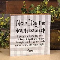 Bed skirts with a soft fleece lining for added comfortNow I Lay Me Down to Sleep Block Bed skirts with a soft fleece lining for added comfortNow I Lay Me Down to Sleep Block