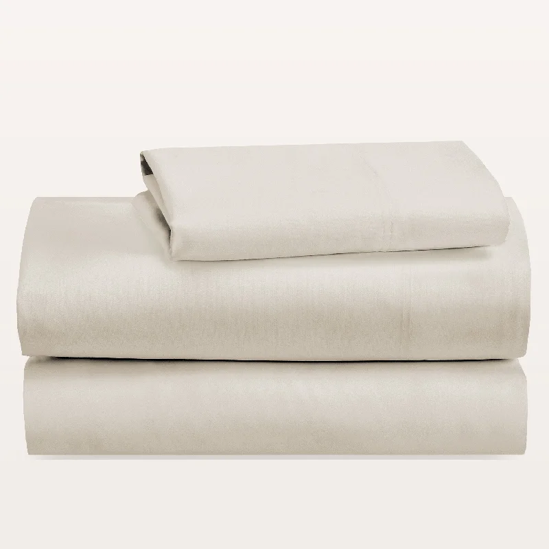 Quilted Cotton Sheets for a Warm and Inviting BedSheet Set - Classic Percale - Organic Cotton