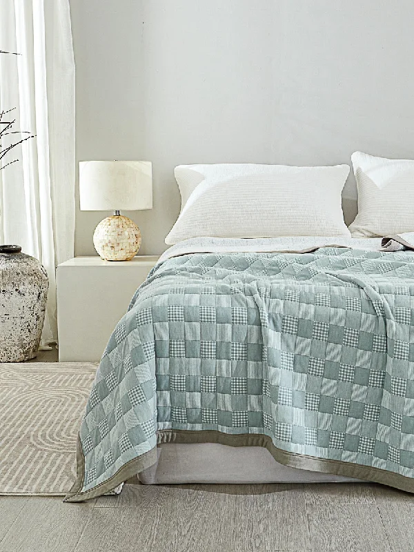 Reversible plaid pattern wool blanketsLinen blankets with a rustic and textured lookCapri Cotton Throw Blanket Reversible plaid pattern wool blanketsLinen blankets with a rustic and textured lookCapri Cotton Throw Blanket