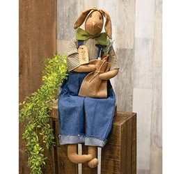 Polyester bed skirts for easy care and durabilityFarmer Oscar Bunny Doll
