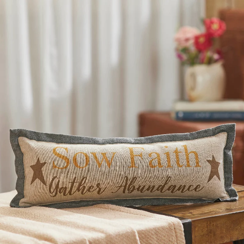 Bed skirts with a child - friendly printHarvest Blessings Sow Faith Gather Abundance Pillow 5x15 Bed skirts with a child - friendly printHarvest Blessings Sow Faith Gather Abundance Pillow 5x15