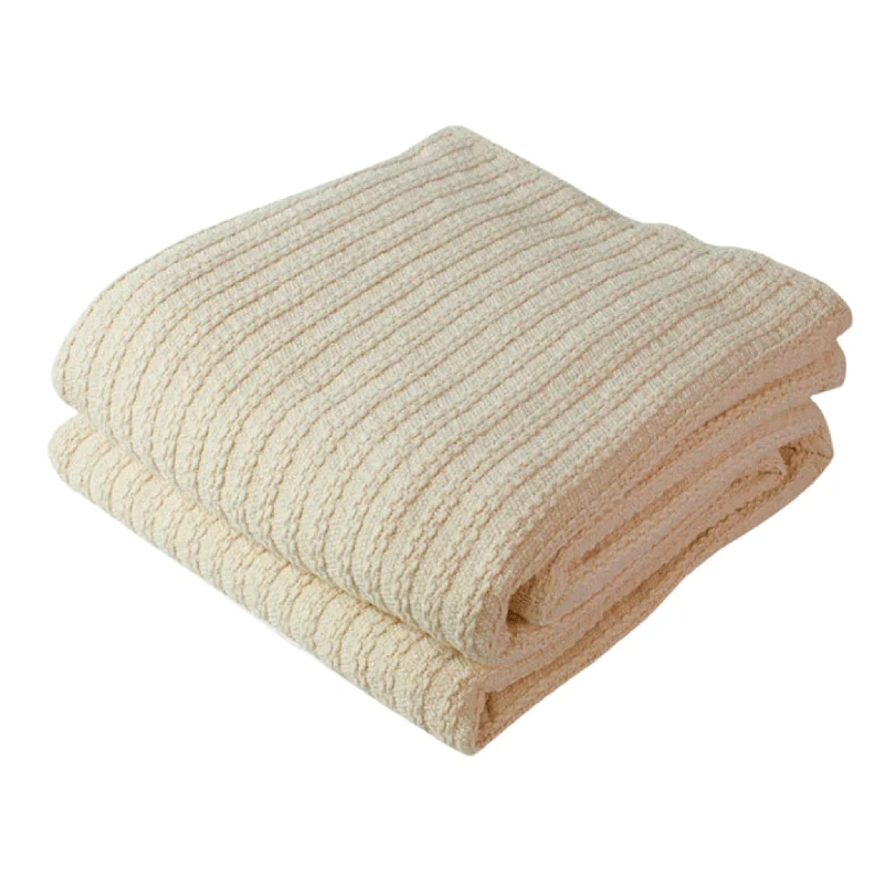 LED - lit novelty light - up blanketsFleece blankets for a cozy and plush textureCable Knit Blanket in Natural - Available In Multiple Sizes LED - lit novelty light - up blanketsFleece blankets for a cozy and plush textureCable Knit Blanket in Natural - Available In Multiple Sizes