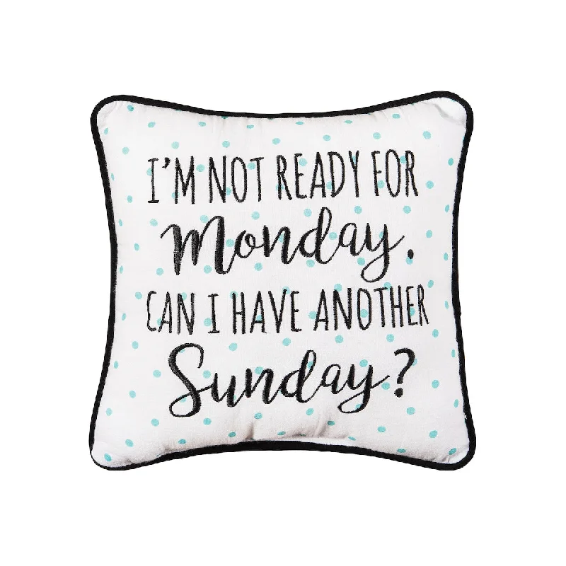 Hypoallergenic Pillows for Allergy SufferersMonday Sunday Mini Pillow