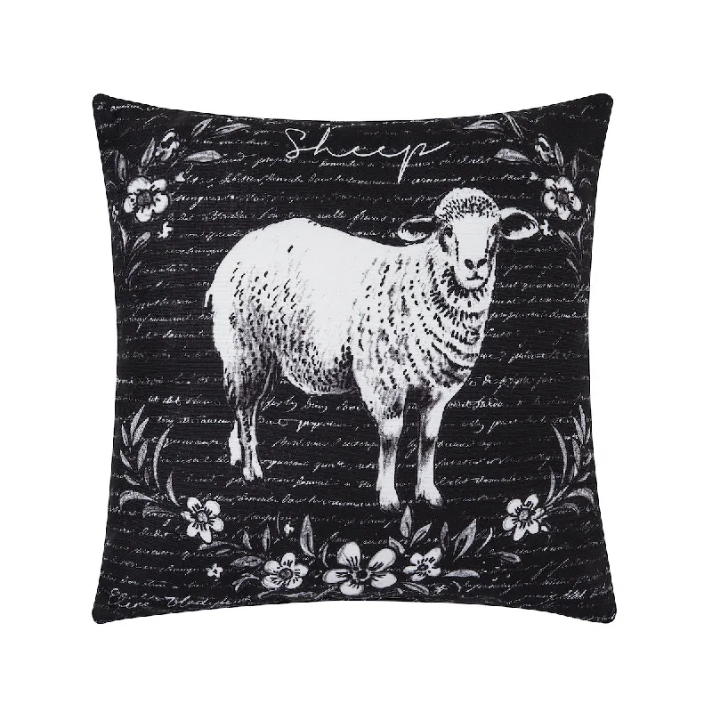 Kids Pillows with Fun DesignsRustic Farm Sheep Pillow