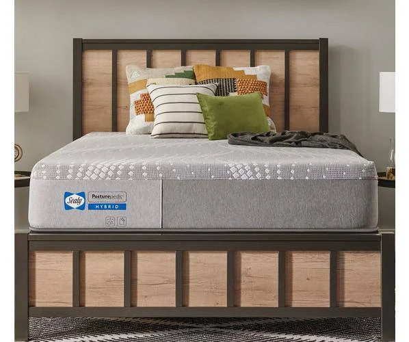 Memory foam mattresses for pressure relief and contouringSealy Posturepedic® Medina Hybrid 11" Firm Mattress
