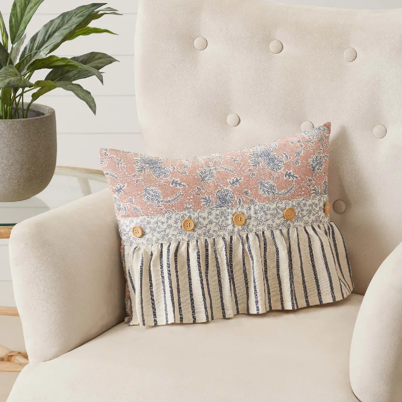 Velvet Pillows for a Touch of EleganceKaila Ruffled Pillow