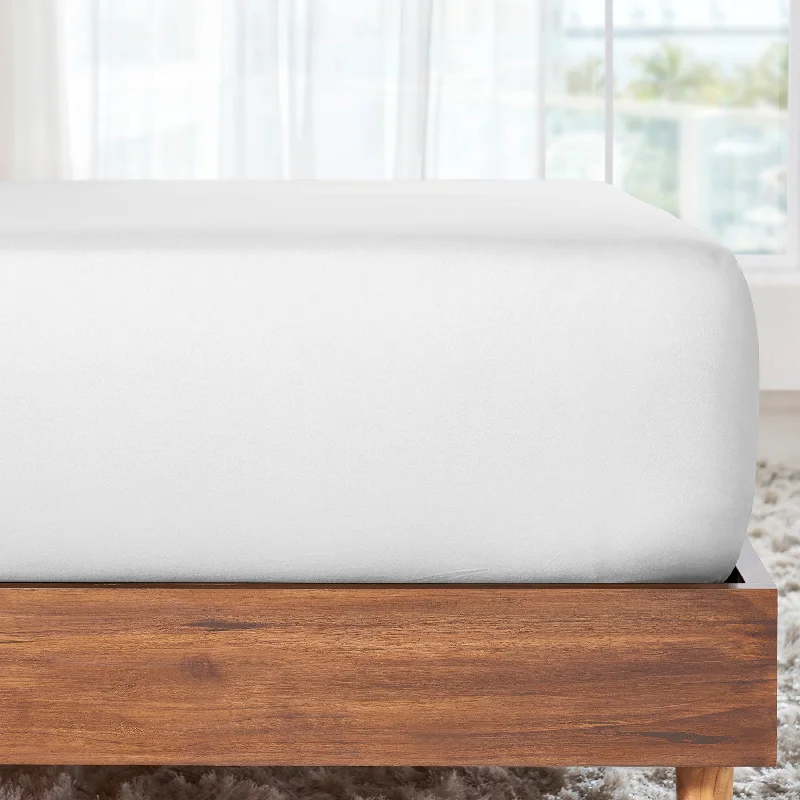 Linen - Cotton Blend Sheets for a Natural and Versatile OptionFitted Sheet Only - 100% Cotton Sateen - Everyday Soft