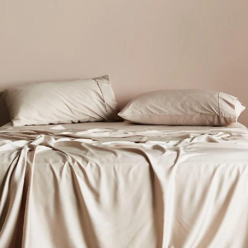 Twin - Size Sheet Sets with a Pillow ProtectorCleanBamboo® Signature Sateen Sheet Set