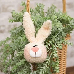 Bed skirts in neutral colors for easy pairingFuzzy Bunny Boy Ornament