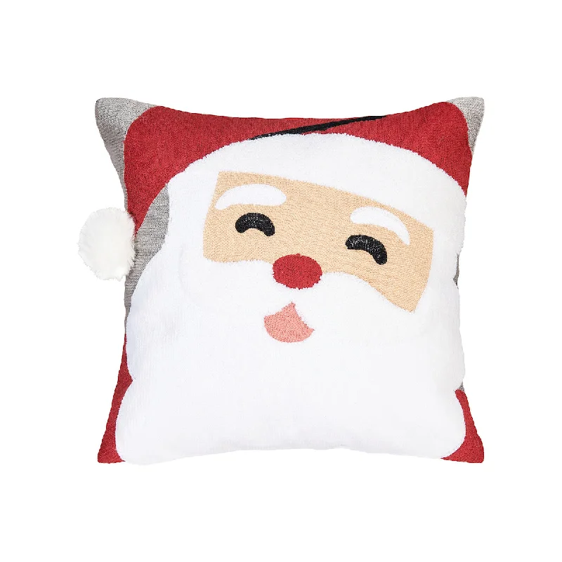 Decorative Pillows for Living Room MakeoverSanta Face Pillow