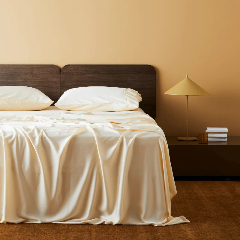 King - Size Sheet Sets with a Decorative Pillow SetCleanBamboo® Signature Sateen Sheet Set