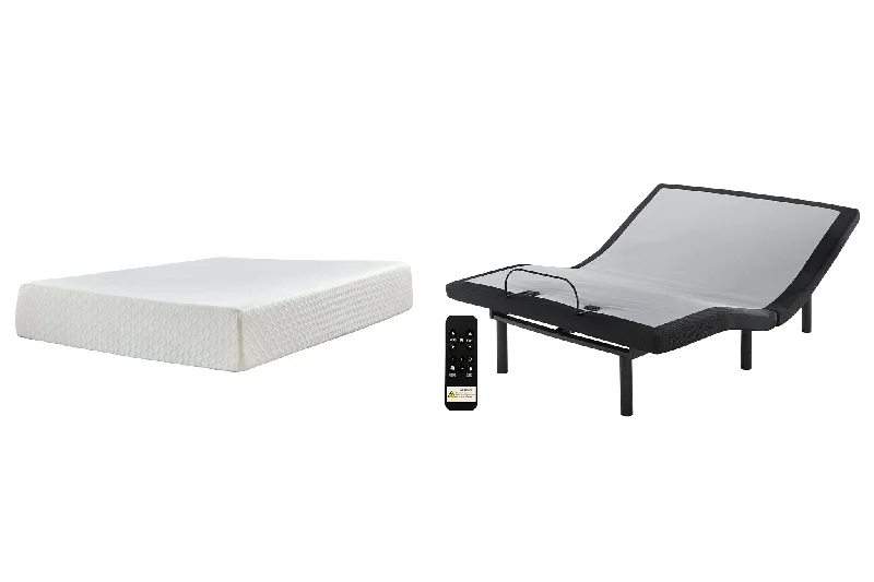 Gel - infused memory foam mattresses for cooler sleepChime 12 Inch Memory Foam Mattress with Adjustable Base Gel - infused memory foam mattresses for cooler sleepChime 12 Inch Memory Foam Mattress with Adjustable Base