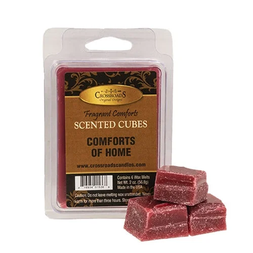 Bed skirts with a paisley print for an exotic feelComforts of Home Scent Cubes