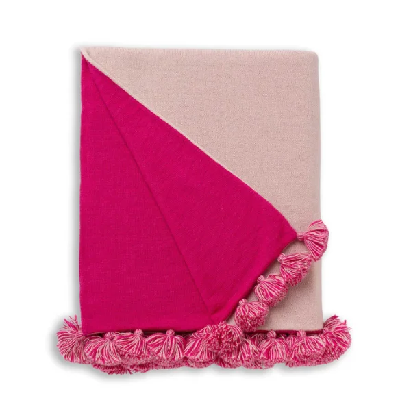 Pink Powder/Shocking Pink - 60" x 80"