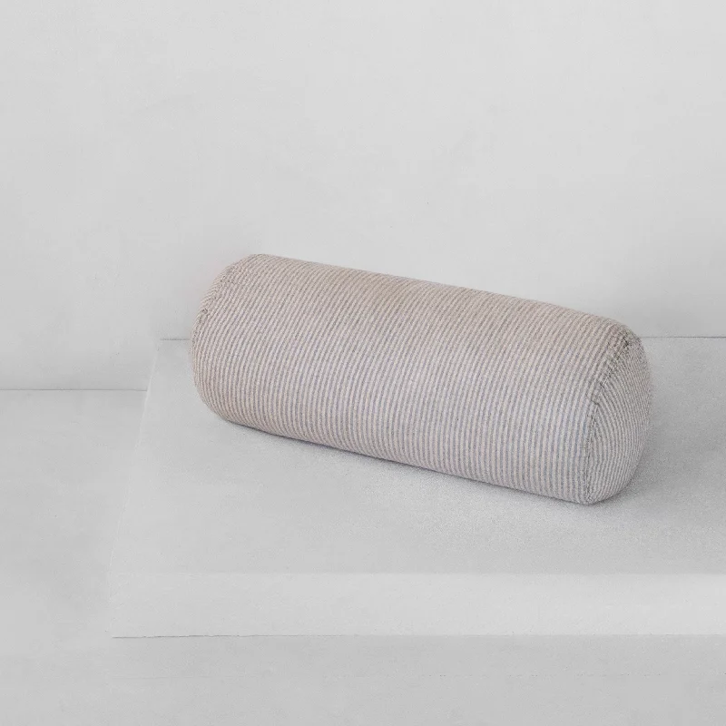 Silk Pillows for Smooth Skin and HairBasix Linen Bolster Pillow - Roy/Sable
