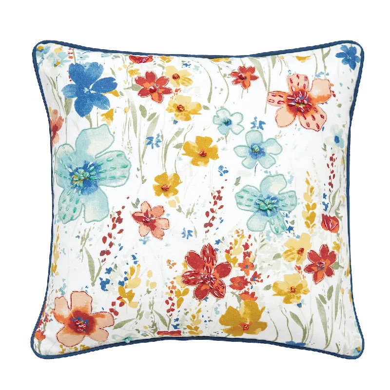 Soft and Fluffy Pillows for Bedroom ComfortSheila Floral Pillow