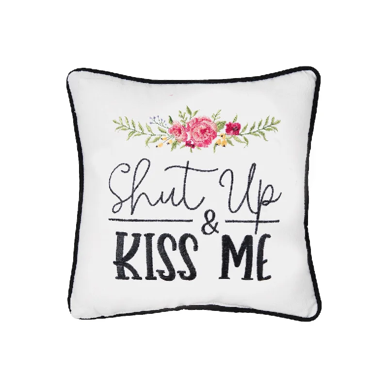 Hypoallergenic Pillows for Allergy SufferersShut Up & Kiss Me Mini Pillow