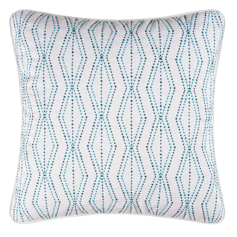 Firm Pillows for Side Sleepers2-Toned Teal Dots Pillow