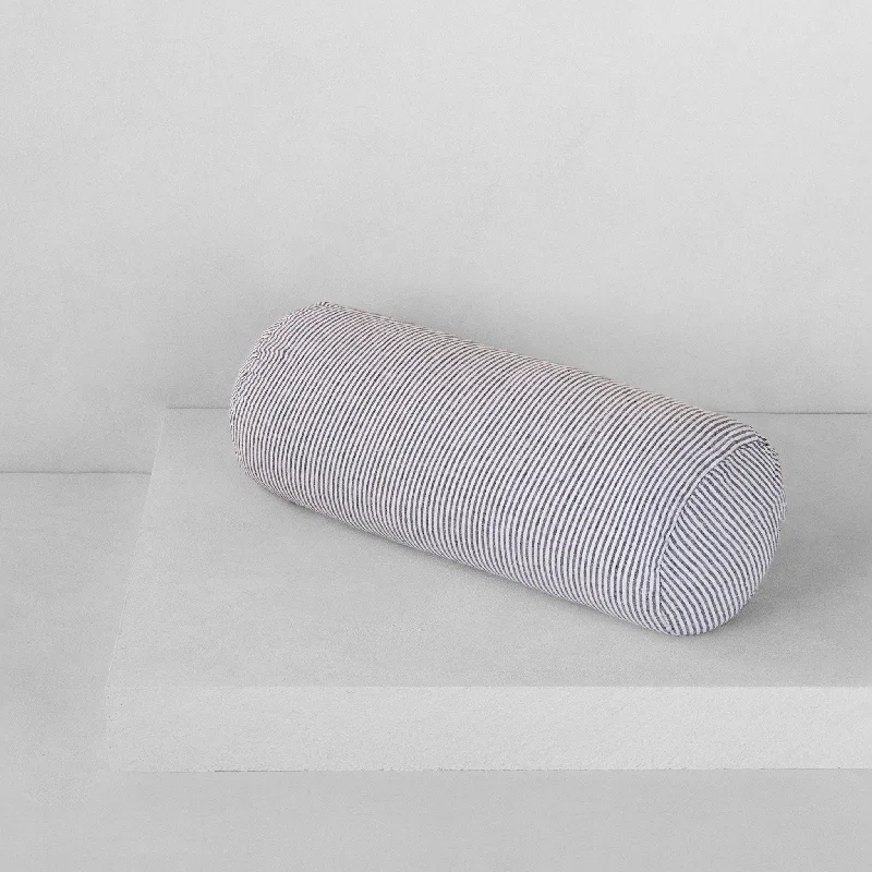 Feather Pillows for a Luxurious SleepBasix Linen Bolster Pillow - Ayrton/Nox