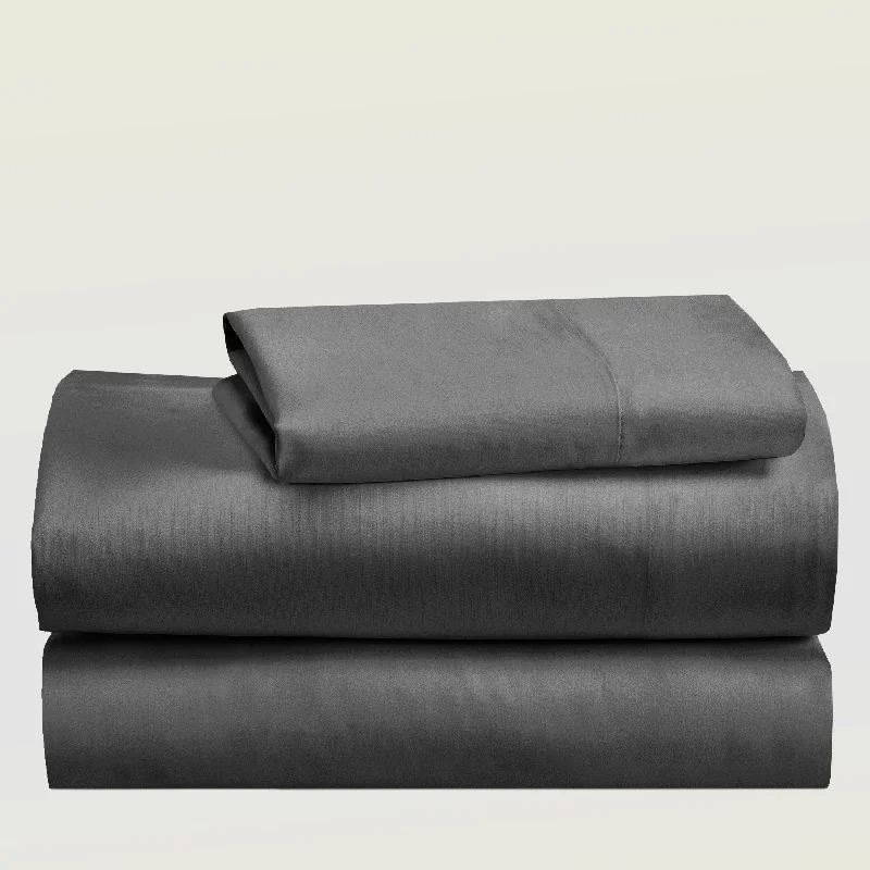 Organic Flannel Sheets for a Natural and Warm SleepSheet Set - Bamboo Rayon Sateen - Silky Comfort