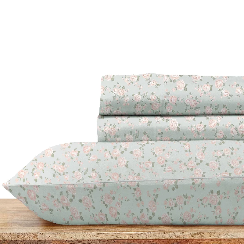 Twin - Size Sheet Sets with a Pillow ProtectorSheet Set - 100% Cotton Sateen - Everyday Soft