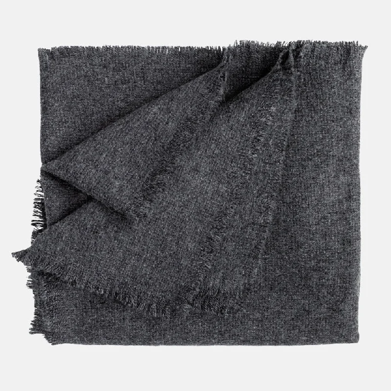 Glow - in - the - dark kids sleepover blankets​Recycled polyester blankets for an eco - conscious optionCharcoal Marcahuasi Alpaca Wool Throw Blanket