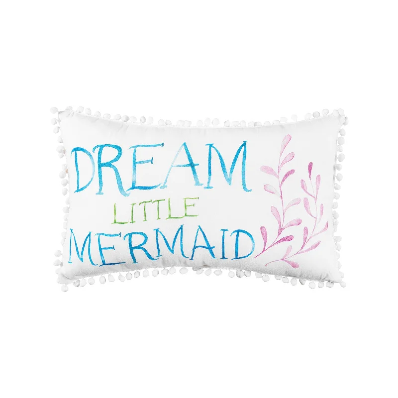 Travel Pillows for Long JourneysDream Little Mermaid Pillow