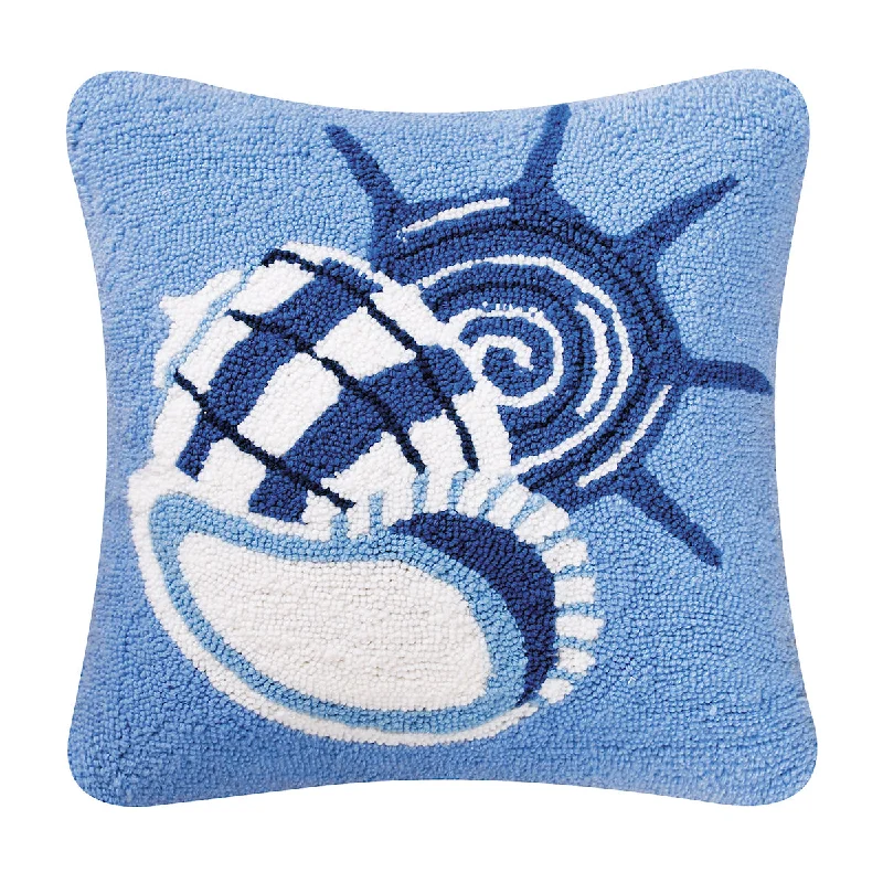 Kids Pillows with Fun DesignsBlue Seashells Pillow