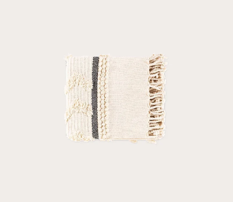 High - thread - count Egyptian cotton bed blankets​Chenille blankets with a thick and fuzzy textureSurya Vasant Throw Blanket