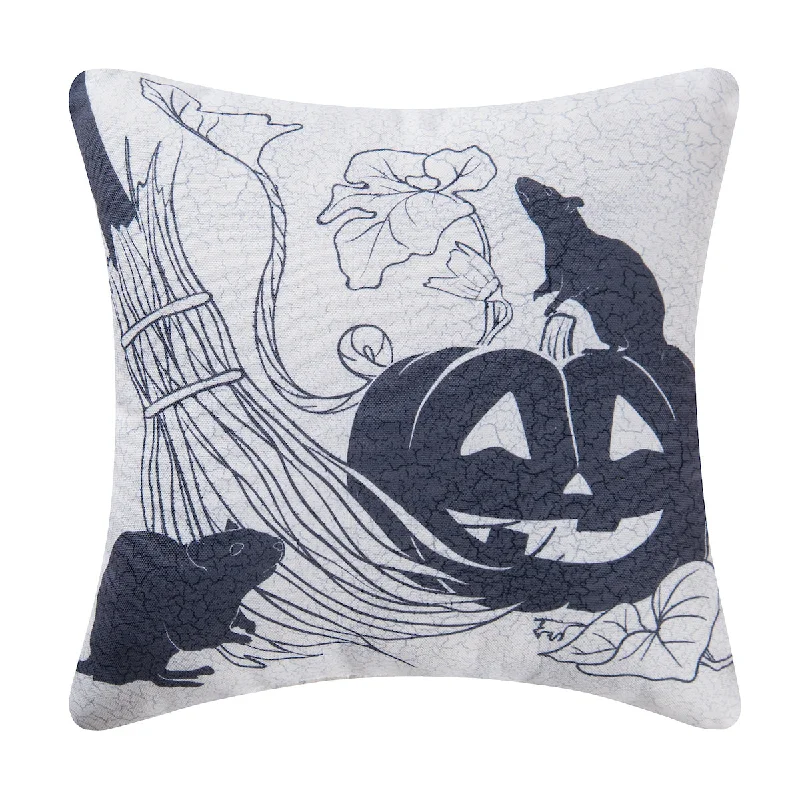 Feather Pillows for a Luxurious SleepVintage Halloween Pumpkin Pillow