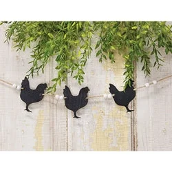 Floral - printed bed skirts for a feminine touchBeaded Chickens Mini Garland