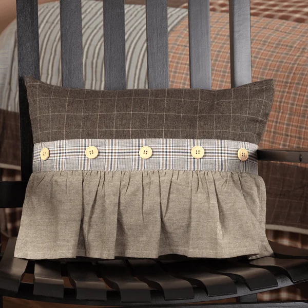 Bolster Pillows for Sofa DecorationRory Ruffled Pillow