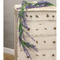 Cotton bed skirts for a soft and breathable lookPurple Astilbe Garland 5ft