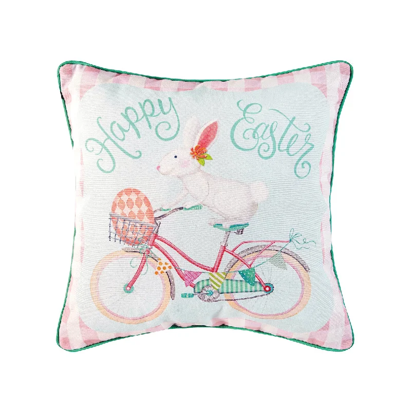 Soft and Fluffy Pillows for Bedroom ComfortHappy Easter Pillow