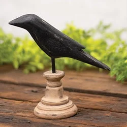 Twin - size bed skirts for a single bedWooden Crow Pedestal Small