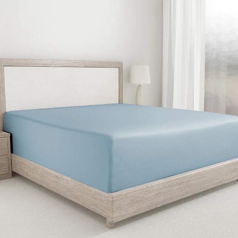 Rayon - Cotton Sheets for a Breathable and Soft BlendFitted Sheet Only - 400 Thread Count - Dream Comfort Rayon - Cotton Sheets for a Breathable and Soft BlendFitted Sheet Only - 400 Thread Count - Dream Comfort
