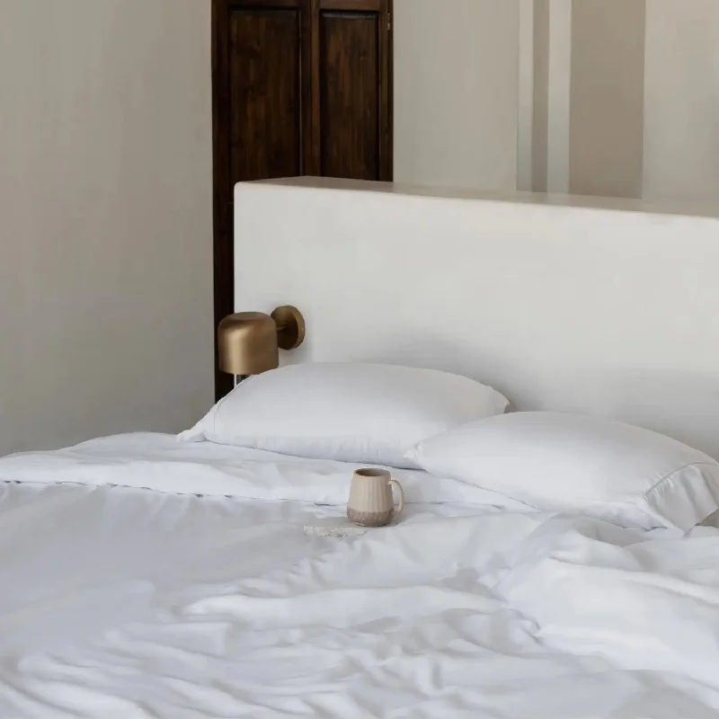 Jersey - Knit Sheets for a Comfortable and Casual BedSignature Sateen Basic CleanBamboo® Bedding Bundle Jersey - Knit Sheets for a Comfortable and Casual BedSignature Sateen Basic CleanBamboo® Bedding Bundle