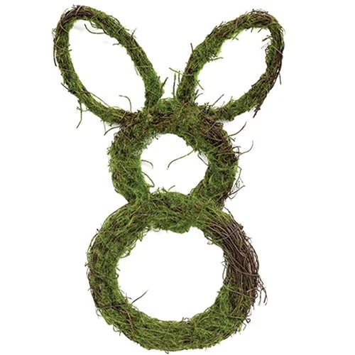 Bed skirts with a scalloped hem for a charming detailMossy Twig Bunny