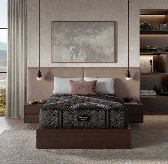 King - size mattresses for spacious master bedroomsBeautyrest Black Series One King Mattress Medium King - size mattresses for spacious master bedroomsBeautyrest Black Series One King Mattress Medium