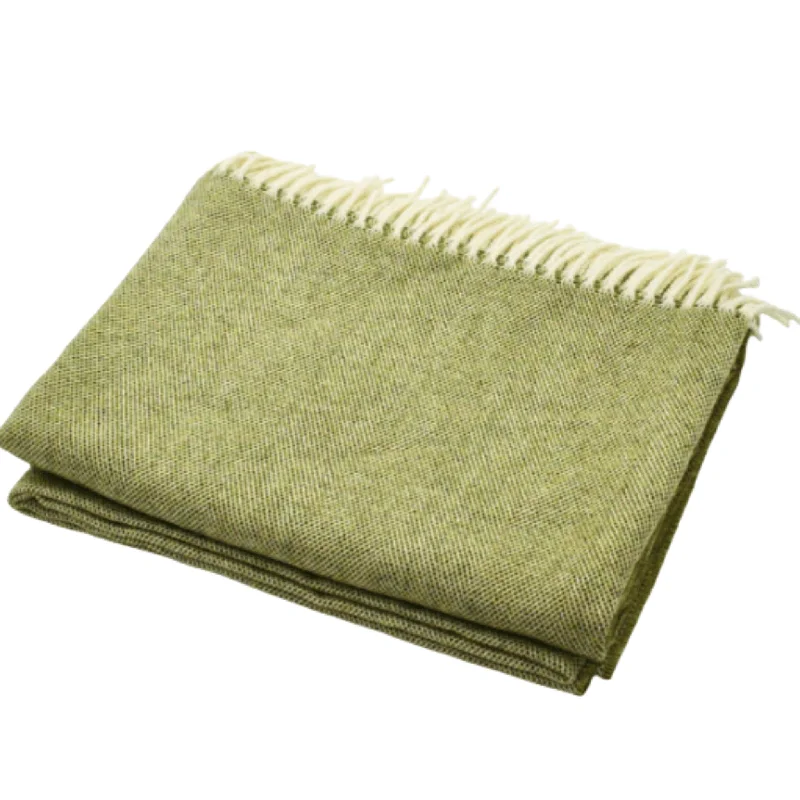 Organic linen breathable summer throwsWool blankets with natural warmth and insulationGreen Merino Wool Fringed Throw Blanket Organic linen breathable summer throwsWool blankets with natural warmth and insulationGreen Merino Wool Fringed Throw Blanket