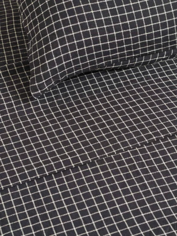 Linen - Cotton Blend Sheets for a Natural and Versatile Option100% Linen Flat Sheet in French Navy Linen - Cotton Blend Sheets for a Natural and Versatile Option100% Linen Flat Sheet in French Navy