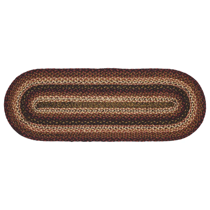 Bed skirts with a high - quality elastic waistbandBeckham Jute Oval Runner 13x36