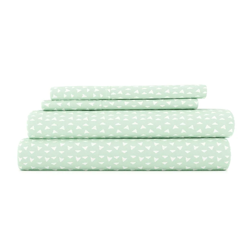 Twin - Size Sheet Sets with a Pillow ProtectorUrban Arrows Pattern 4-Piece Sheet Set