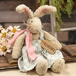 Queen - size bed skirts with ruffled edgesFlorence Bunny Doll