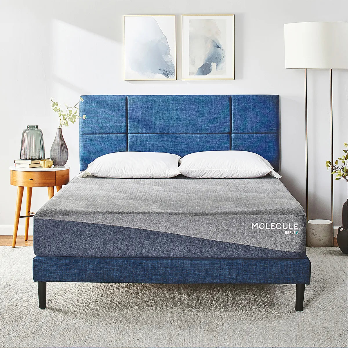 Wool - filled mattresses for natural insulation and moisture - wickingMolecule Reflex Firm Mattress Wool - filled mattresses for natural insulation and moisture - wickingMolecule Reflex Firm Mattress
