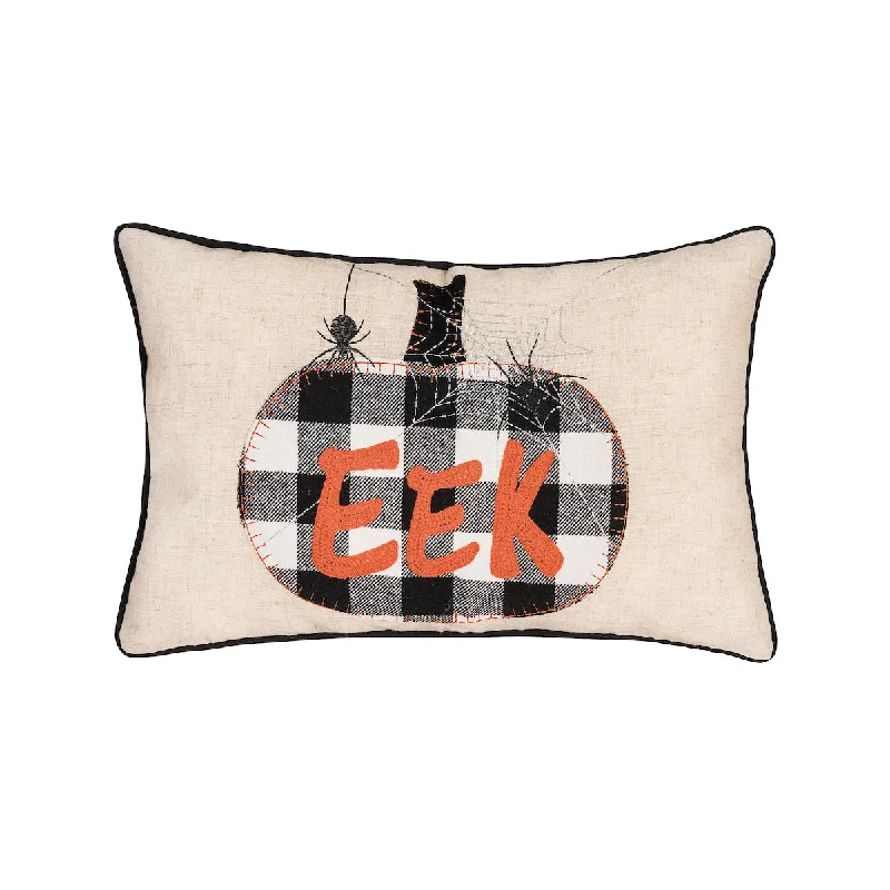 Plush Pillows for a Cozy BedFranklin Black EEK Pillow