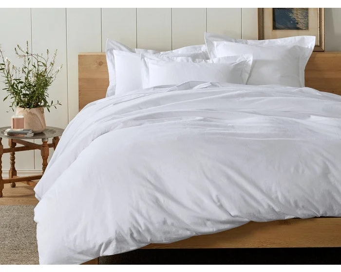 Jersey - Knit Sheets for a Comfortable and Casual BedCloud Brushed Organic Flannel Duvet Cover
