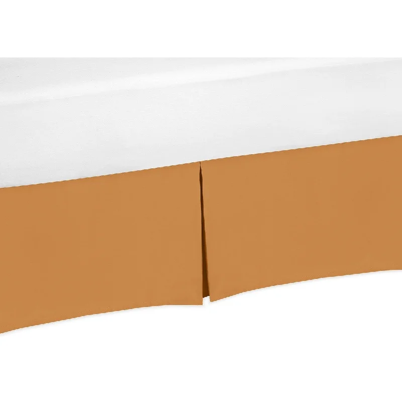 Bed skirts with a wrinkle - resistant fabricSolid Pumpkin Orange Queen Bed Skirt Pumpkin Rust Orange Retro Bohemian Shabby Chic Minimalist Gender Neutral for Boho Sun Bed skirts with a wrinkle - resistant fabricSolid Pumpkin Orange Queen Bed Skirt Pumpkin Rust Orange Retro Bohemian Shabby Chic Minimalist Gender Neutral for Boho Sun