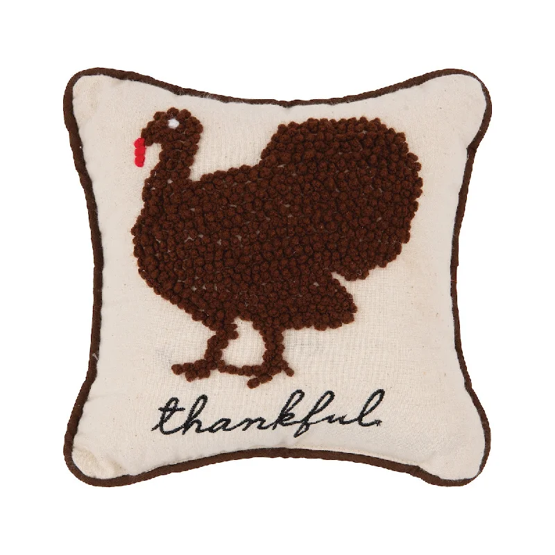 Velvet Pillows for a Touch of EleganceThankful Mini Pillow